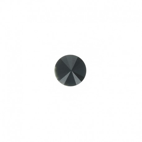 Strass button - black Nyla
