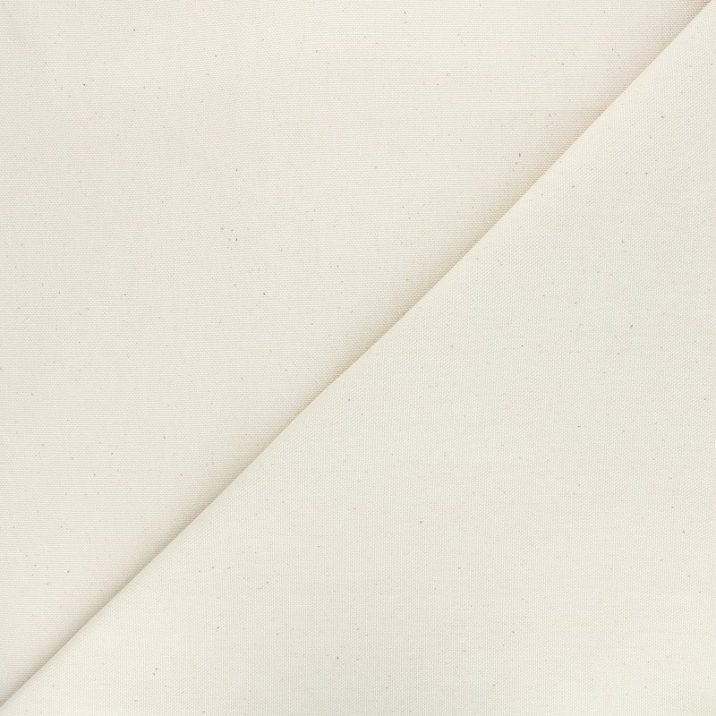 Organic cotton canvas fabric natural Panama MPM