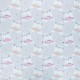 Coupon tissu coton cretonne Milk - gris perle (50 cm x 150 cm)