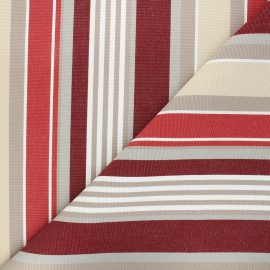 Sunny Outdoor canvas fabric - red Elba x 10cm