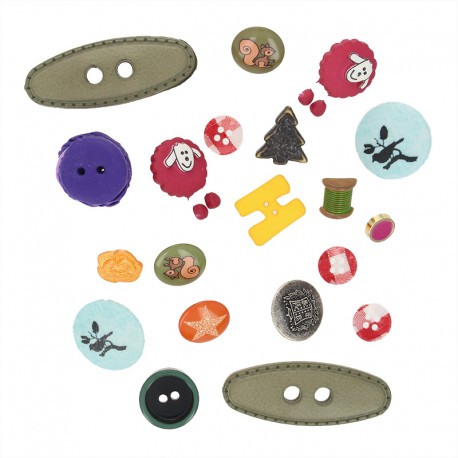 Lot 10 Boutons Bombés Ancre De Marine Métal Doré Couleur Or 25 Mm