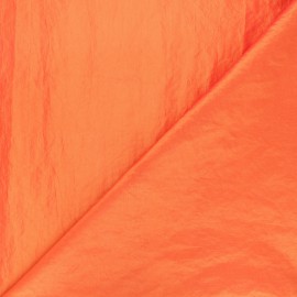 Tissu taffetas uni Orient - orange x 10cm