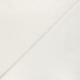 Jersey tubulaire recyclé Mondo - écru x 10cm