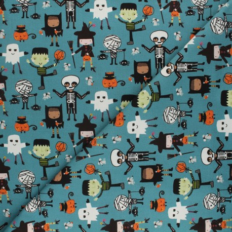 Tissu coton Dashwood Studio Trick or treat - Zombies et cie x 10cm