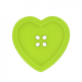 Bouton coeur anis