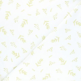 Tissu jersey Poppy Sweet forest animals - écru x 10cm