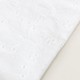 Tissu voile de coton broderie anglaise Joy - blanc x 10cm