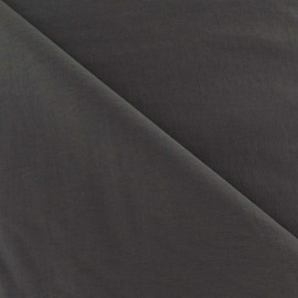 Smooth Water-repellent Softshell fabric ? Grey x 10cm