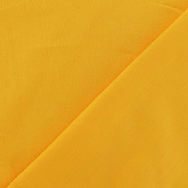 ♥ Coupon 40 cm X 150 cm ♥ Tissu Coton uni - jaune bouton d'or