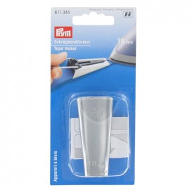 Metal bias binding tape maker 18 mm - silver