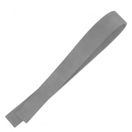 Leather strip bag-handles, Lazy Gray V2 - grey