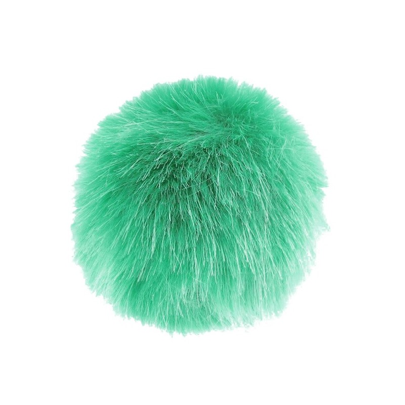 Lot De 30 Pompons En Fourrure Synthétique De 4 Cm Avec Boucle élastique Pour Bricolage, Décoration De Noël, Décoration De Table, Décoration D'anniversaire, Accessoires De Vêtements, Rose Foncé B