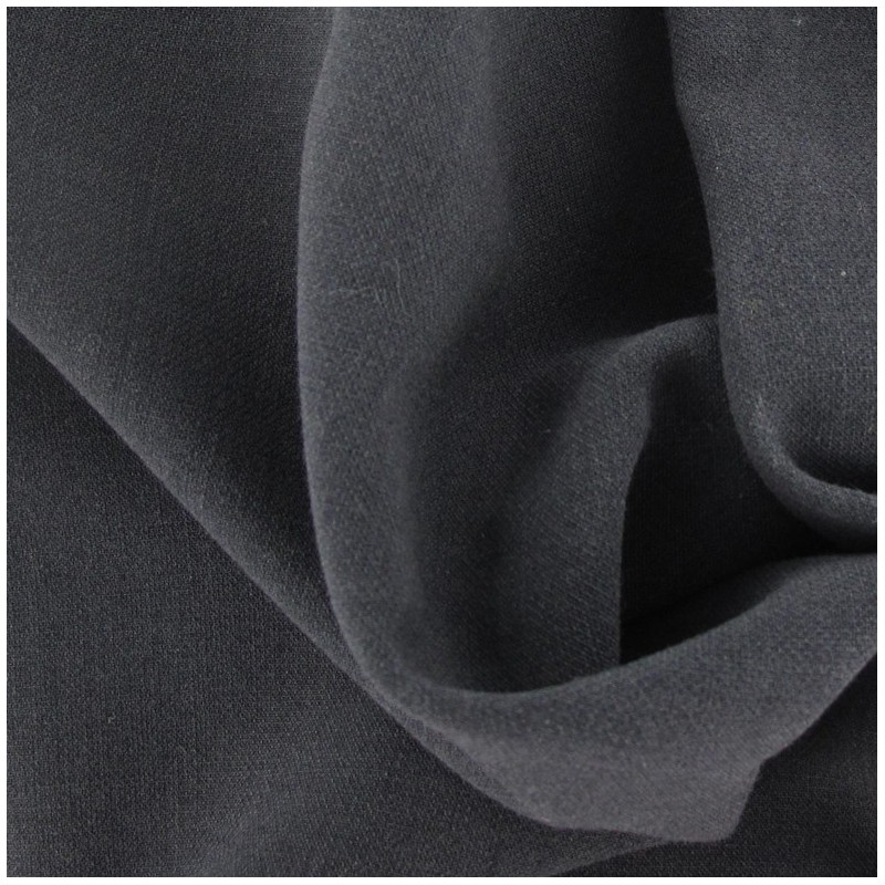 Anthracite Grey Heavy Viscose Fabric
