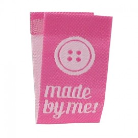 Label "Made by me" button to fold - pink