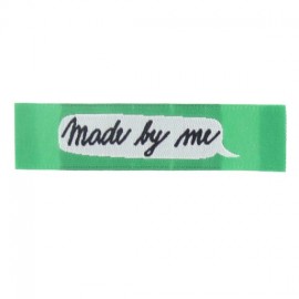 Label "Made by me" - green