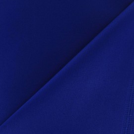 ♥ Coupon 40 cm X 145 cm ♥ Satiny Lycra Gabardine Fabric - Royal Blue