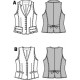 Patron Gilet Burda n°7769