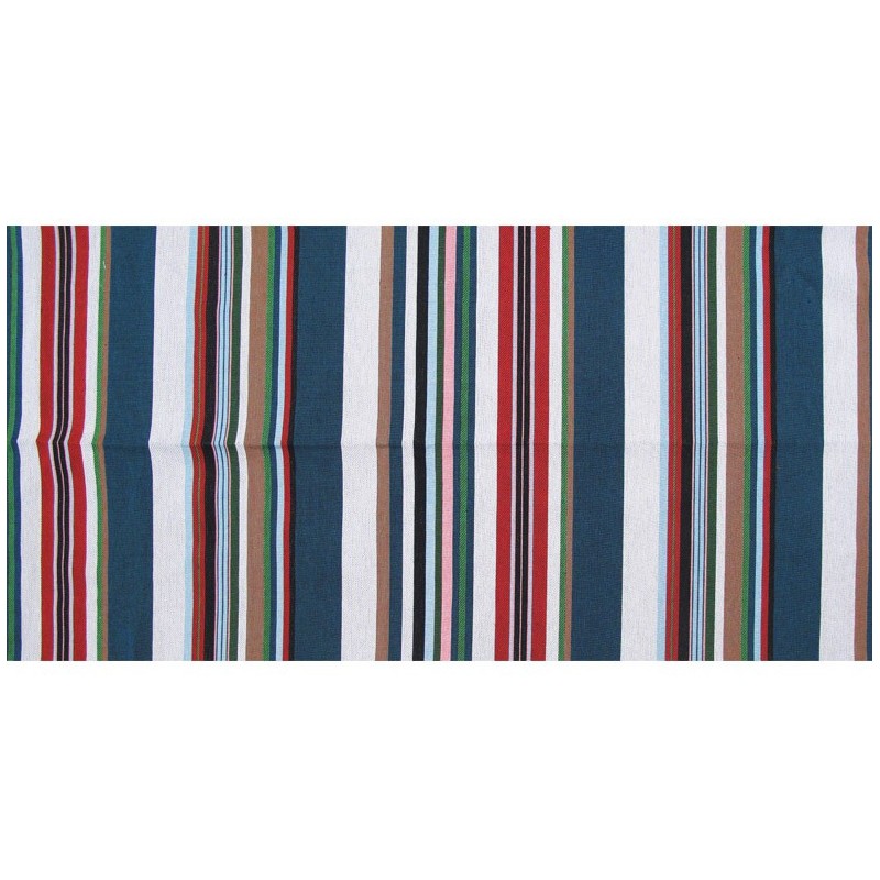 Jacquard Upholstery fabric Avenue stripes Pekin blue MPM