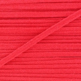 3 mm Cotton ribbon for Fashion Design - Red