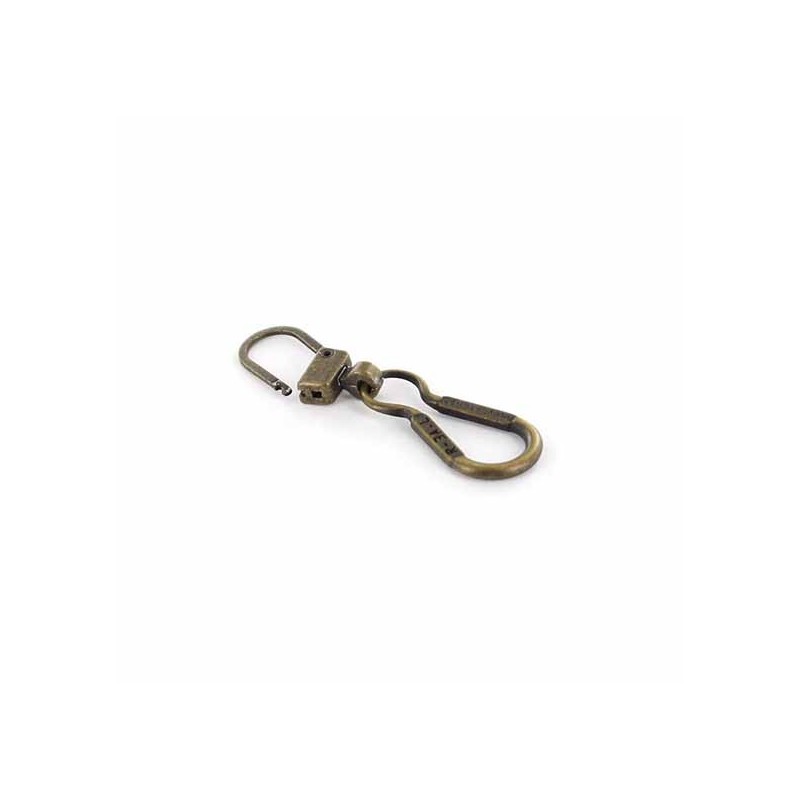 ♥ Zipper pull Army bronze ♥ Ma Petite Mercerie