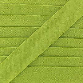 Bias binding, Jersey - lime