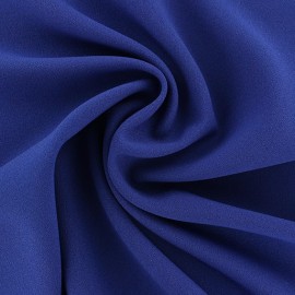 Tissu crêpe chemisier - bleu navy x 10cm