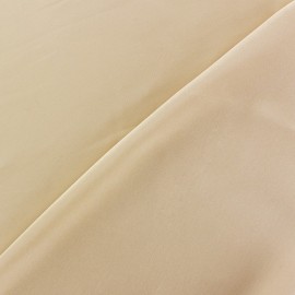 Silk Touch Satin Fabric - champagne x 50cm