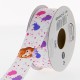 Satin ribbon Disney, Sofia the First 25 mm - white