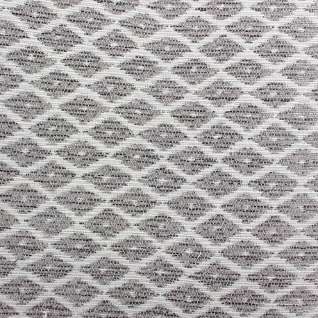 Tissu Jakarta petit losange ikat lin x 10cm