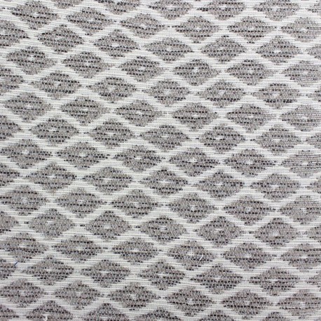 Tissu Jakarta petit losange ikat lin x 10cm