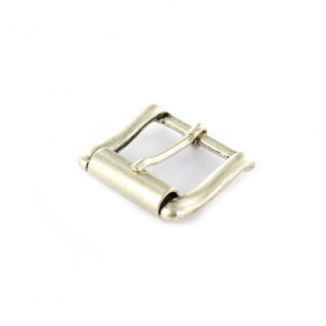 Boucle Ceinture métal Lana nickel satiné