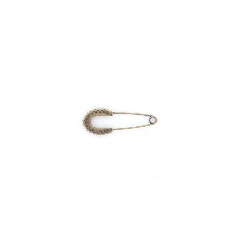 ♥ Kilt safety pin Frisy old gold ♥ Ma Petite Mercerie
