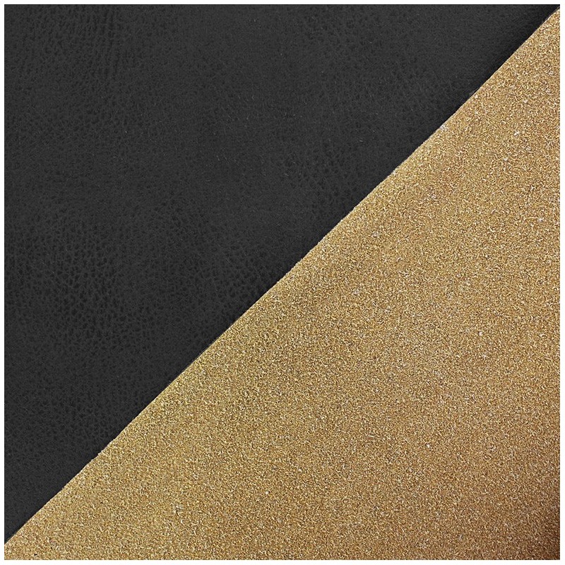Leather furniture leather upholstery fabric Kentucky in black Ma