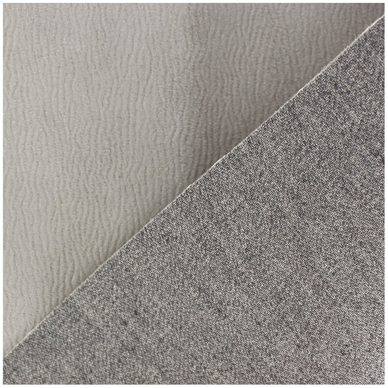 Suede fabric Texas light grey x 10cm Ma Petite Mercerie