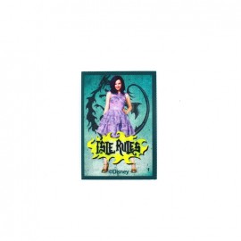 ♥ Iron on canvas patch Descendants - Mal Isles Rules ♥