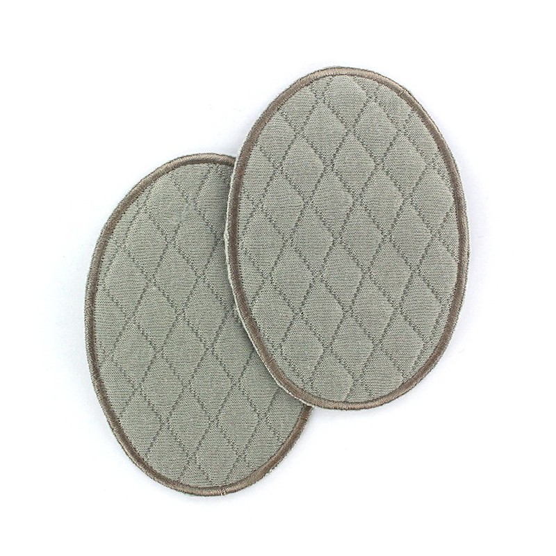 Sewon padded elbow patch taupe (x2) Ma Petite Mercerie