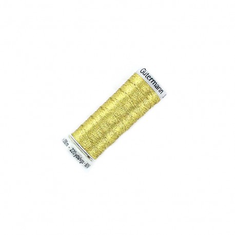 Gütermann Trend Metallic thread bobbin - gold