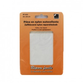Nylon self adhesive repair sheet - white
