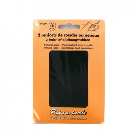elbow and knee iron-on patch (a pack of 2) - pine green
