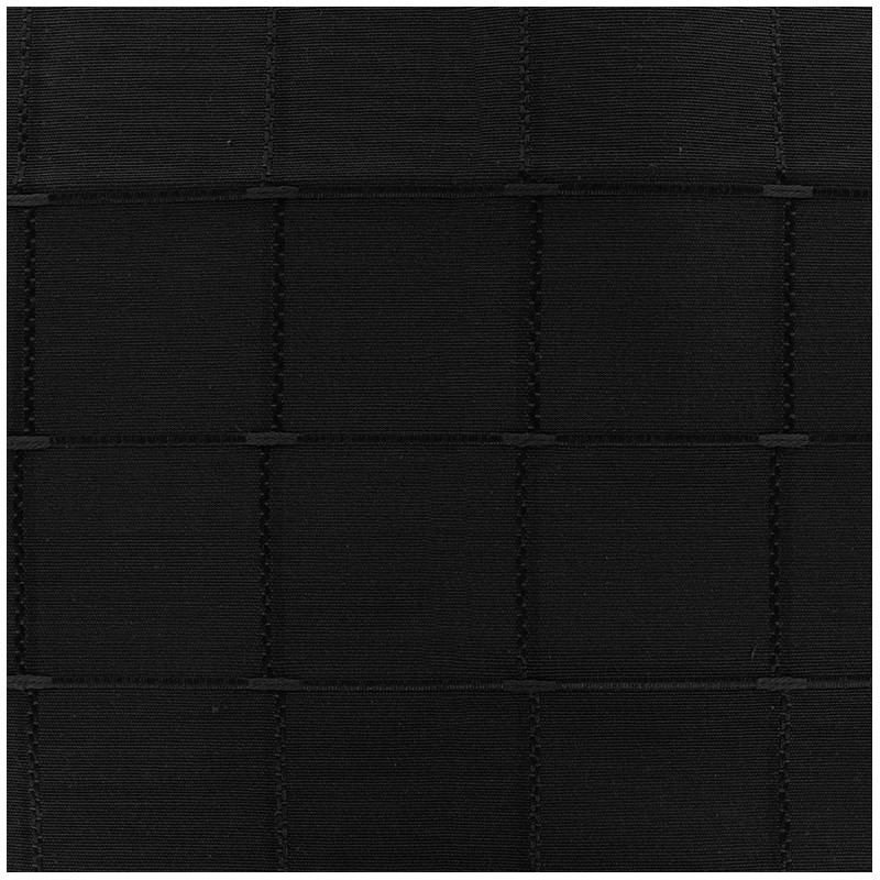 Jacquard Upholstery fabric Jacquard Canvas Fabric Iris in black Ma