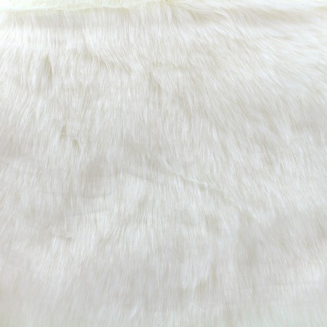 Imitation Fur Vizon - ecru x 10cm