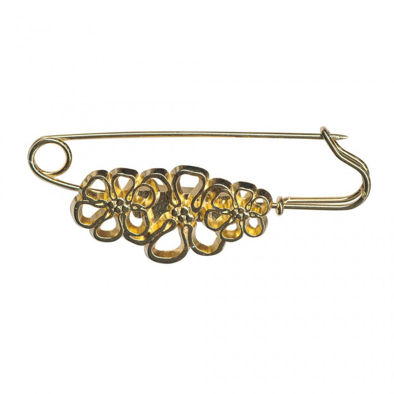 Kilt safety pin Garance gold Ma Petite Mercerie