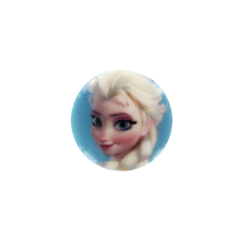 Disney Frozen Button Elsa Ma Petite Mercerie