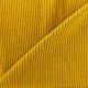 Thick ribbed velvet fabric - mustard x 10cm