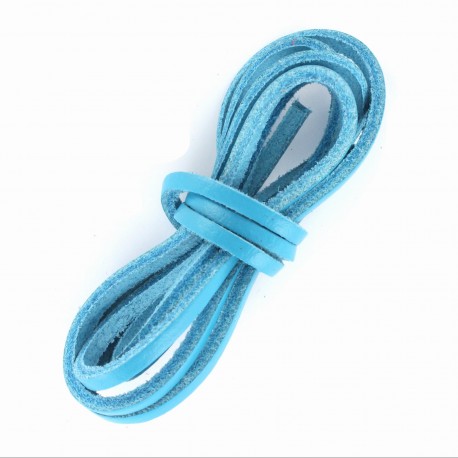 lacet bleu turquoise