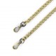 Bag-handle mesh chain M 120 mm - bronze x 1