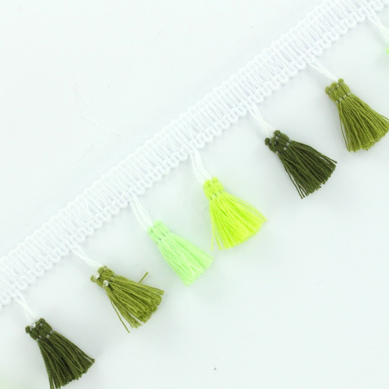 Ruban Galon à Franges Métalica Or Clair - Ma Petite Mercerie