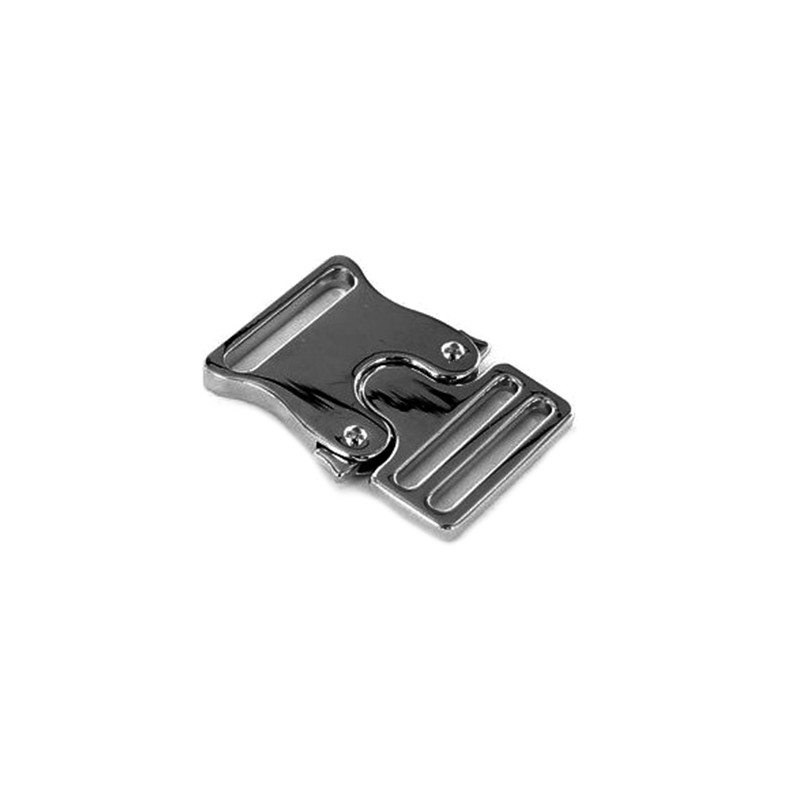 Metal belt clasp Bianca steel Ma Petite Mercerie