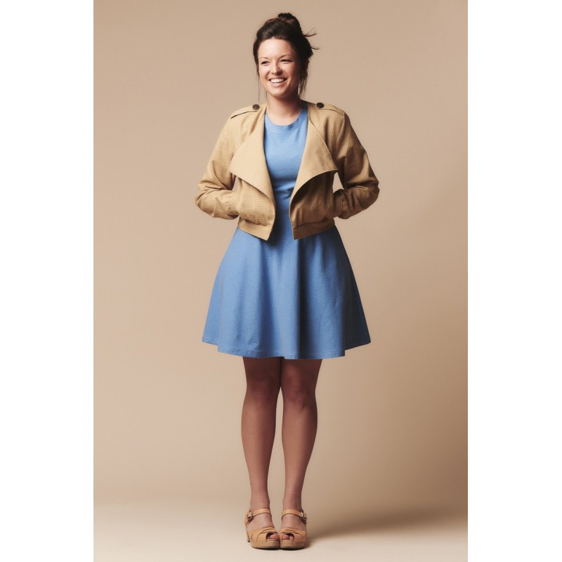 Sewing pattern Deer and Doe dress Zéphyr