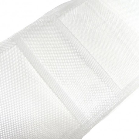 Hidden loop tape for curtains - white x 1m
